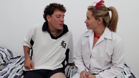 Doctor's Recommendations: I Fuck Sick Gamer to Relieve His Pain - Karen Sleent & Nick Jowell