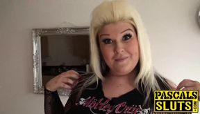 Chubby punk rock girl needs a hard dick inside her warm cunt