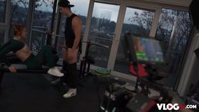 Fiery Redhead Charlie Red Takes on a Wild Ride!