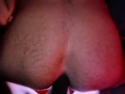 Amigo universitario en cuatro patas follando a pelo con latino vergon BBC hasta quedar culo preñado