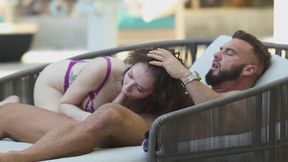 OUTDOOR SEXTAPE WITH HORNY HAZEL PAIGE