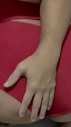 Slut Wife Masturbation with a Lot of Cock in Webcam Room While Husband Watch and Masturbate
