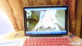 ”SISTERTRICK - intimidates my step sister with her home video”