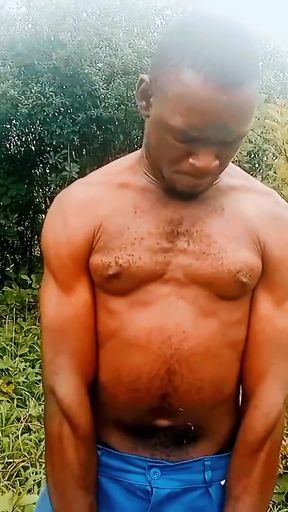 Captivating moment from "My day of body building"