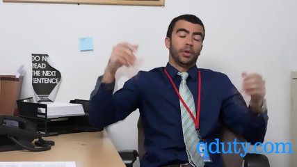 Naughty stud wants to get humiliated by his colleagues