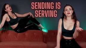 Sending Is Serving