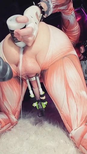 Aot Cosplay Butt Girl Tiffany Ciskiss Femboy Anal Fuck Machine