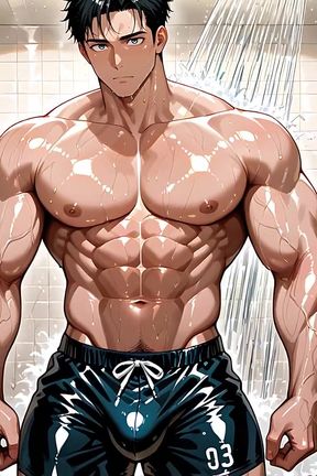 Ai Gay Muscle Men with Big Bulges