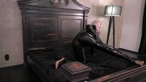 Black Latex Rubber Catsuit Compilation Video Free XXX Fetish Clip