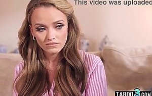 Stepson wants to get his petite blonde milf stepmothers pristine edge pussy