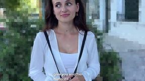 Slut Sells Her Worn Panties to a Stranger, Then Bends Over For His Dick at His Place