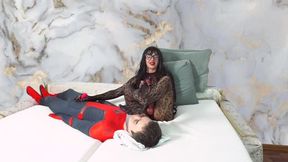 Futanari Sophia Helps Spiderman - Part 1 - Polish Language - 4K