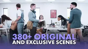 Tattooed couple goes wild in insatiable threesome