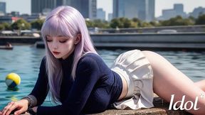 young korean babe takes huge cock from elderly grandpa [ai]