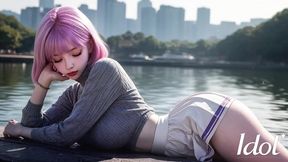 young korean babe takes huge cock from elderly grandpa [ai]