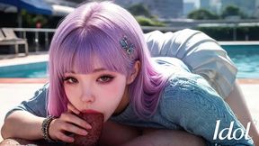 young korean babe takes huge cock from elderly grandpa [ai]