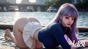 young korean babe takes huge cock from elderly grandpa [ai]