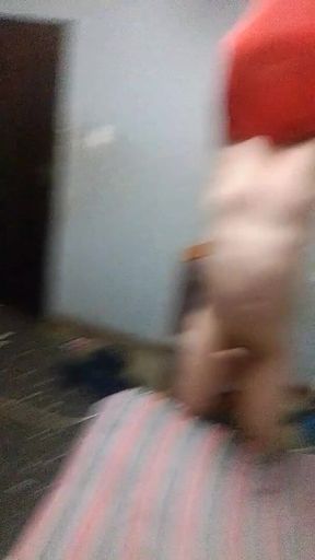 Hot Hunk Jerk off & Play with Cock & Ass on Chair Untill Cumo