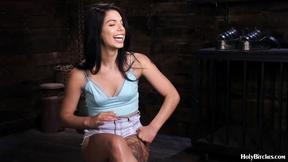 ”Petite teen wants to be tortured until she cums”