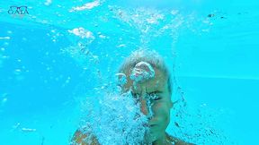 344 - milf underwater anal creampie prolapse