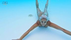 344 - milf underwater anal creampie prolapse