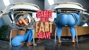 CAGED TOILET FART SLAVE feat AstroDomina (HD MP4)