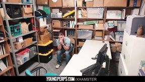 Twink - Nervous Stud Rides Giant Black Cock