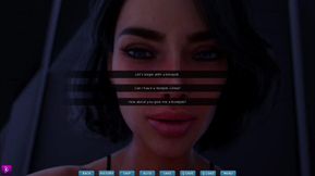 Lady with big boobs and big ass finally fucks her crush - gameplay part 2