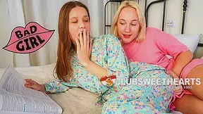 Kitty Doll88 & Avrora Murai learn how to spell “Pussy” by ClubSweethearts