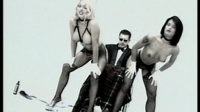 tavalia sucks pussy and fucks a guy in a wheelchair in a psychedelic scene