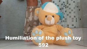 Humiliation of the plush toy 592
