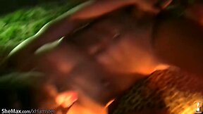 Dark Dude Nailed By Ebony Shebabe with Big Booty!