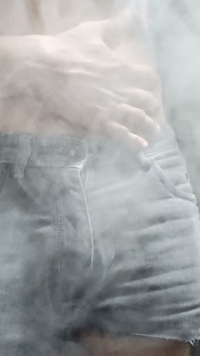 I am feeling very hot and I am smoking