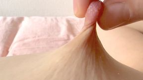 He Playing Hard with My Nipples at Morning in Bed (wmv)