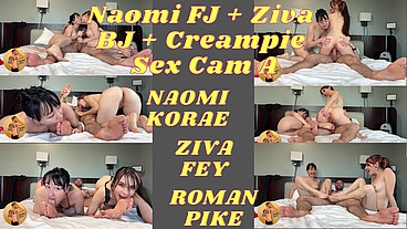 Naomi FJ Ziva BJ Creampie Sex Cam A 4K