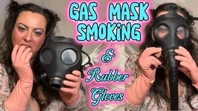 Sensual Domination ASMR: Gas Mask Worship & Purple Glove Tease With Goddess Malory
