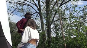 behind the scenes of lili charmelle - cowgirl fucking outdoors (1080)