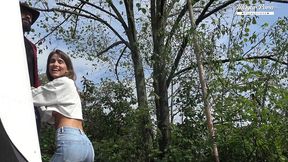 behind the scenes of lili charmelle - cowgirl fucking outdoors (1080)