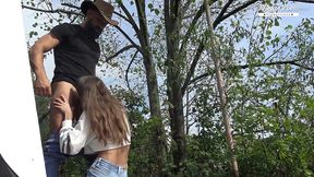 behind the scenes of lili charmelle - cowgirl fucking outdoors (1080)