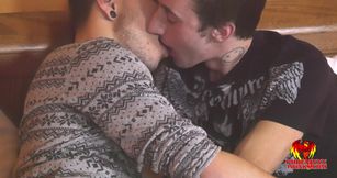 He Rides That Big Uncut Cock Like a Pro!