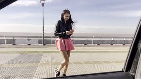 Old black man's hard anal doggystyle fucking of petite white girl