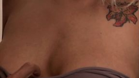 Hot Sluts Gets A Huge Cumshot To The Tits!