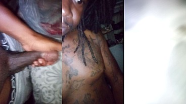Slowly jacking it with lotion high as hell look me in my eyes luv