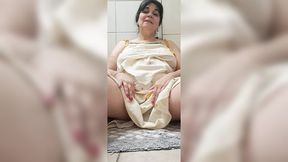 stepson watches me masturbate &mdash;  quietly moans as he reaches climax&#x1F680;