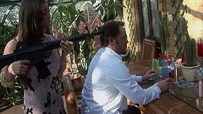 Brunette Rita Faltoyano Sucks Dick Outside And Gets Fucked