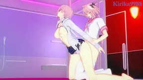 Mash Kyrielight seduces Astolfo for intense pleasure from Fate/Grand Order hentai