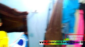 aceptarias llegar a tu casa y ver a tu esposa comerse otra verga? pues mira este video lo que paso!