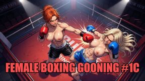 Female Boxing Gooning #1C: Ring Queen's Goon Trance Beatdown (Animated, Music)