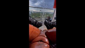 Squirting Like A Water Fountain After The Hard Strokes