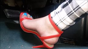 Emi red high heels